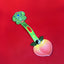 Eternal Cycle Jingdezhen Ceremony Ruyi Peach Spoon Incense Holder – Art Ornament