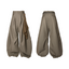 RELABEL Spatial Relationships (Multi-layered) Jacquard Striped Drape Scarf, Loose-fit Pleated Curved-leg Trousers
