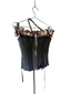 Off-the-Shoulder Patchwork Corset