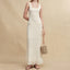 Textured Slim-Fit Knit Midi Dress