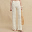 Hemp Patterned Knit Pants