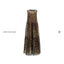 Painterly Print Tiered Sleeveless Dress