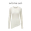 Asymmetrical Knit Top