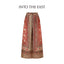Boho Linen Placement Print Wide-Leg Pants