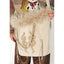 Snake Print Lamb Wool Embroidered Bag