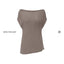 Off-Shoulder Raglan Sleeve Knit Top