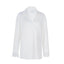 Elegant Lace Trim V-Neck Blouse