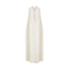 Halter Neck V-Neck Sleeveless A-Line Maxi Dress
