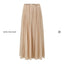 Mulberry Silk Pleated Midi Skirt