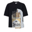 TENXTEN Patchwork Retro Ammo Box Print T-Shirt