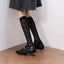 Bohemian Vintage Side Pattern Thermal Crew Socks