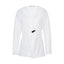 French V-Neck Waist-Cinching Blouse
