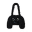 Cute Plush Dog Crossbody Bag – Soft Towel Embroidery, Minimalist & Practical