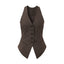 French-Inspired V-Neck Sleeveless Fitted Vest