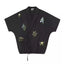 Botanical Embroidered Oversized Shirt