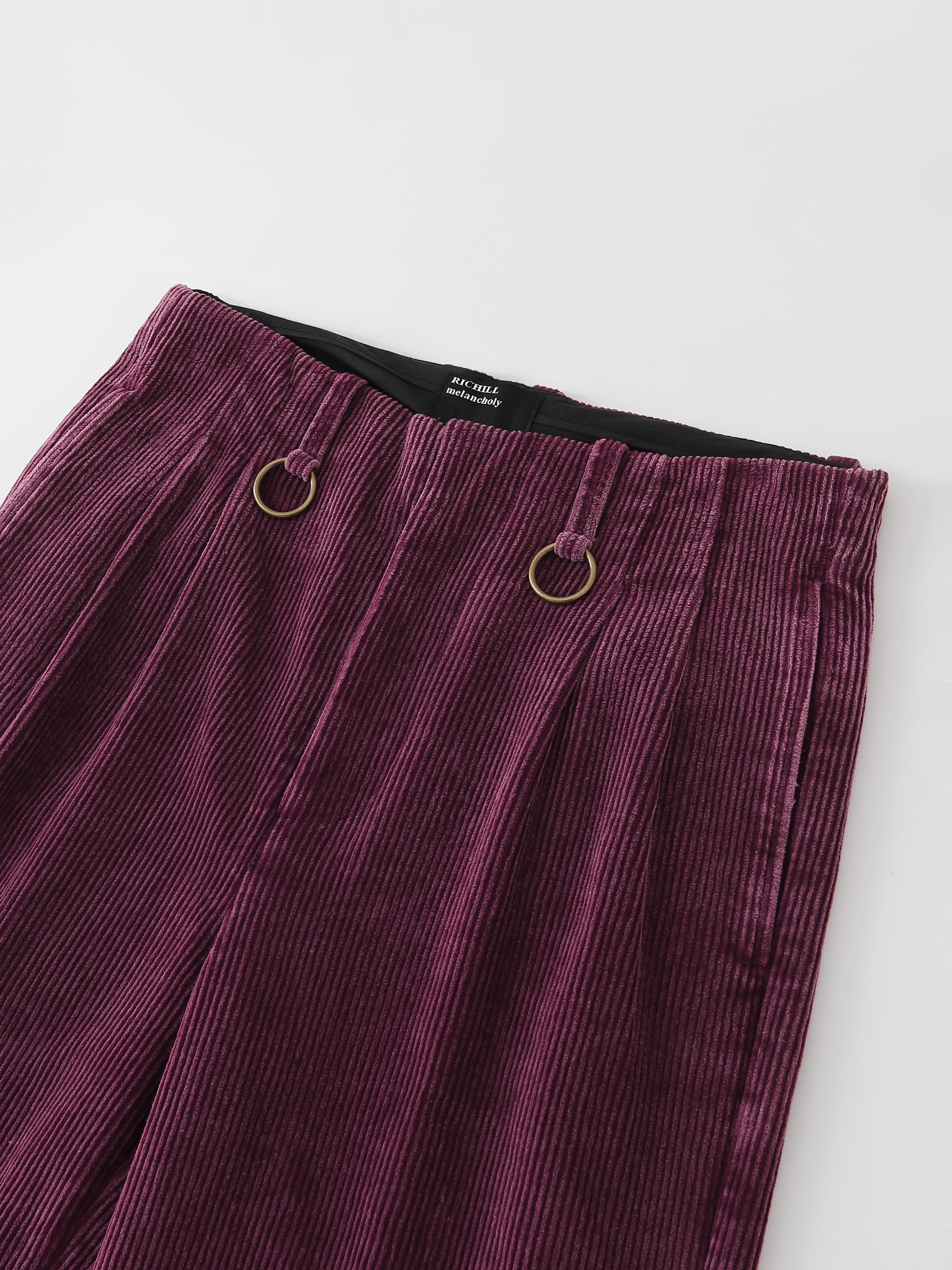 Ring Corduroy Wide Trouser