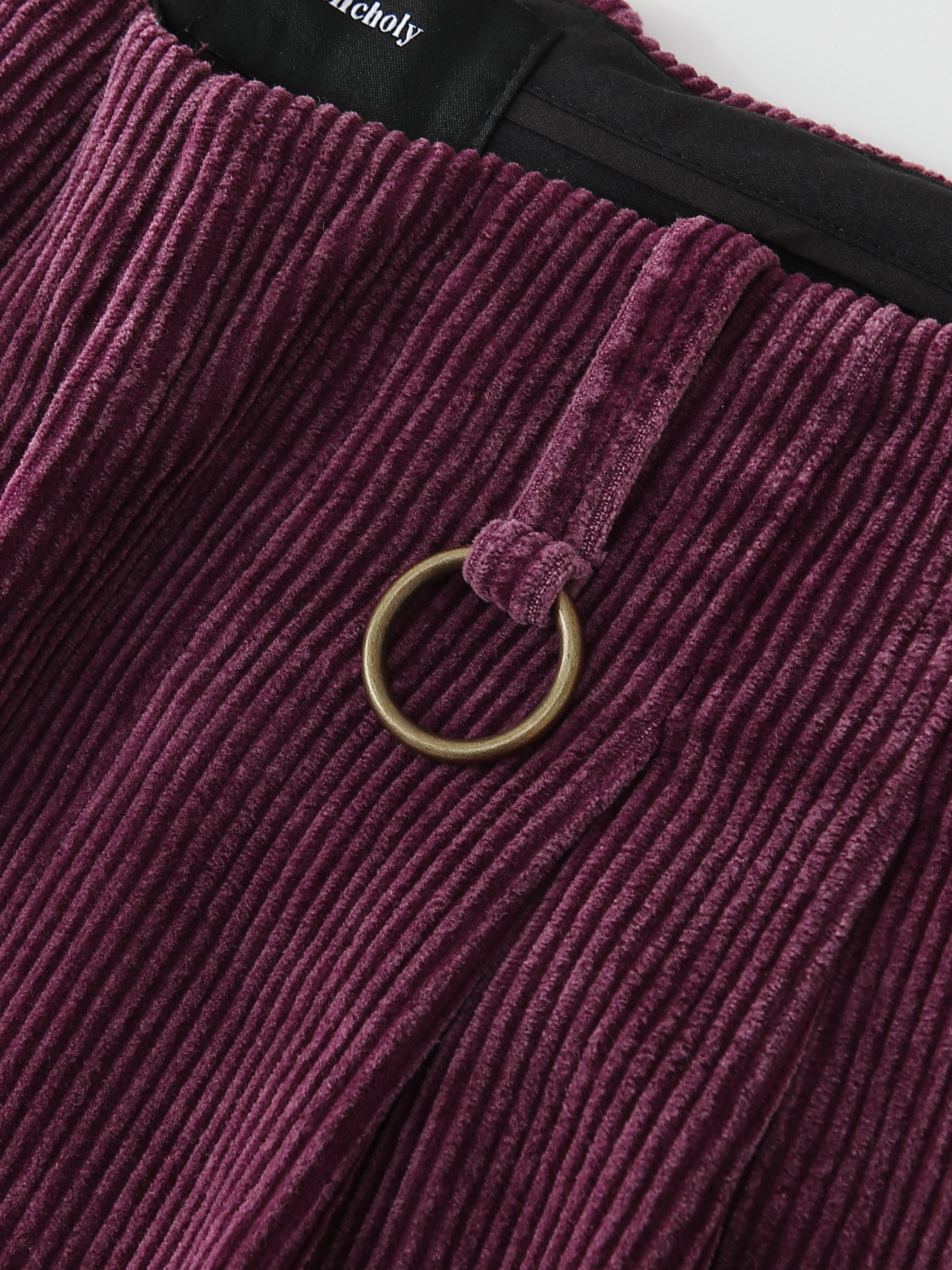 Ring Corduroy Wide Trouser
