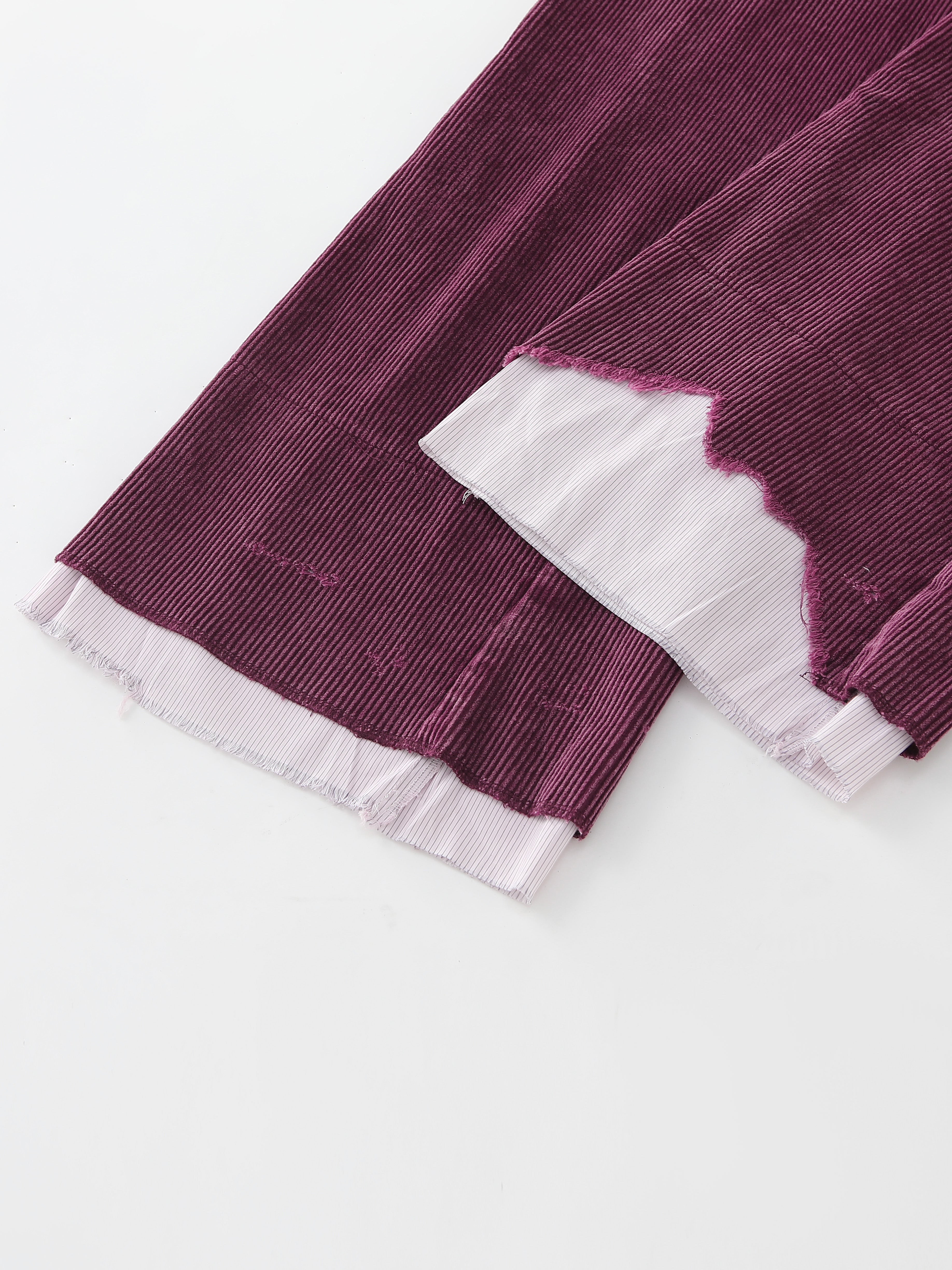 Ring Corduroy Wide Trouser