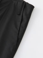 Patch Wool Tailored Trouser