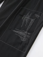 Patch Wool Tailored Trouser