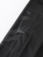 Patch Wool Tailored Trouser