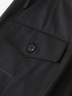 Patch Wool Tailored Trouser