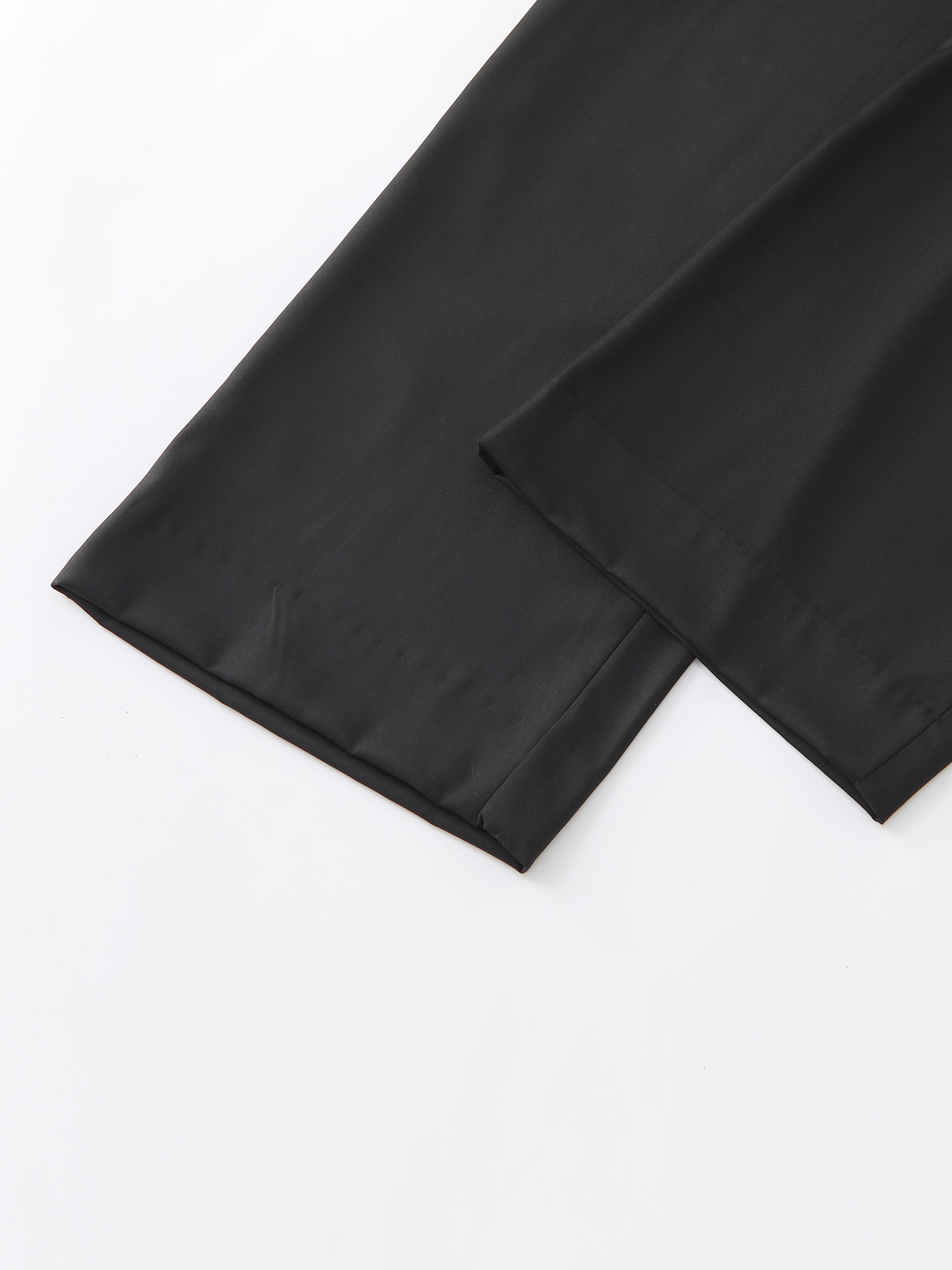 Patch Wool Tailored Trouser
