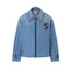 TENXTEN Handcrafted Double-Collar Distressed Moleskin Jacket