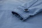 TENXTEN Handcrafted Double-Collar Distressed Moleskin Jacket