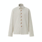 TENXTEN Italian Stripe USSR Emblem Graphic Shirt