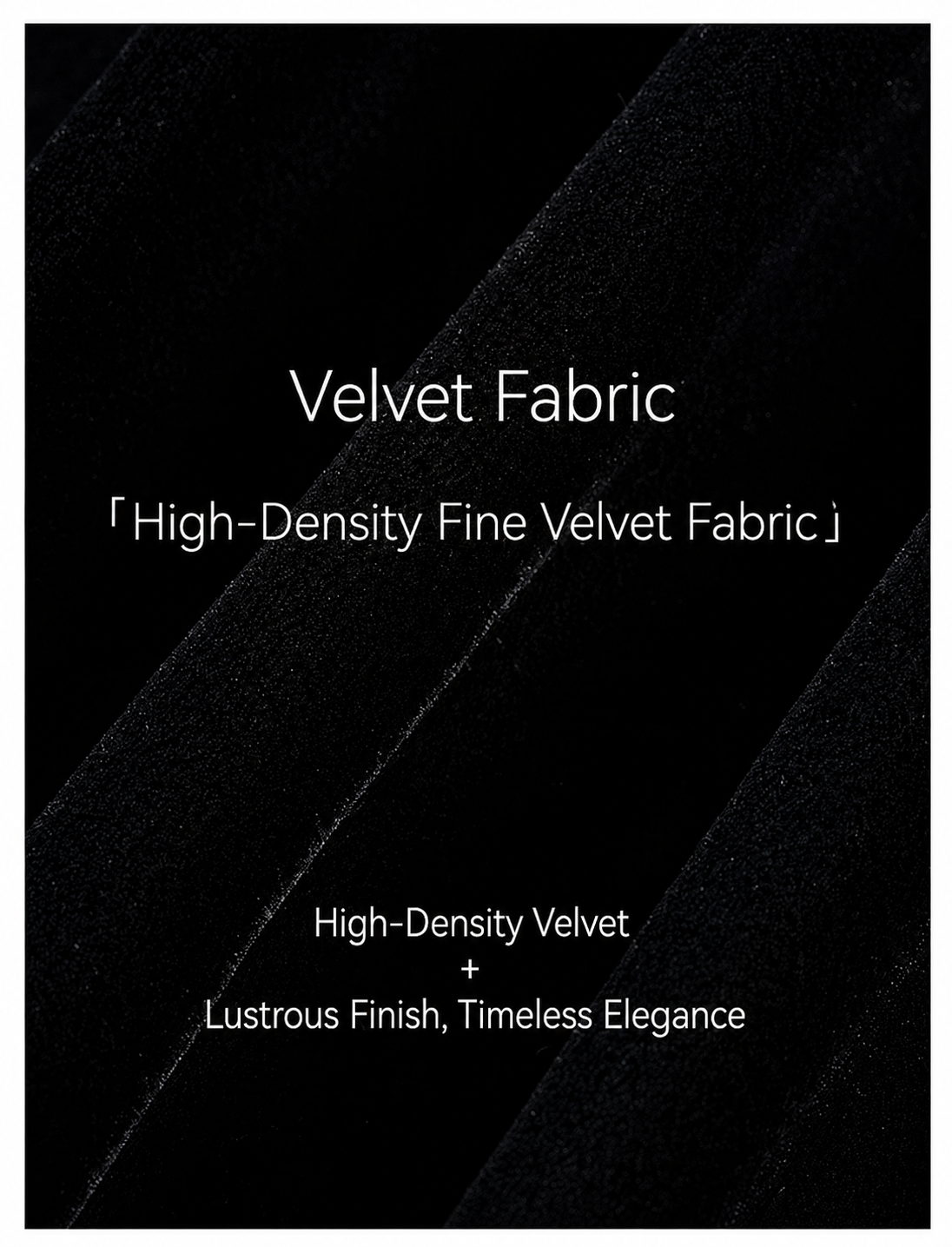Velvet Straight-Leg Pants Set