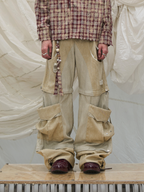 RELABEL 3D Design (Boundaries) / 8-panel / 12-panel detachable work trousers