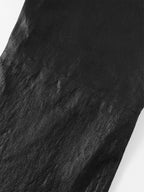 Waxed Flare Denim Trouser
