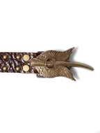 winged sword insignia Belt