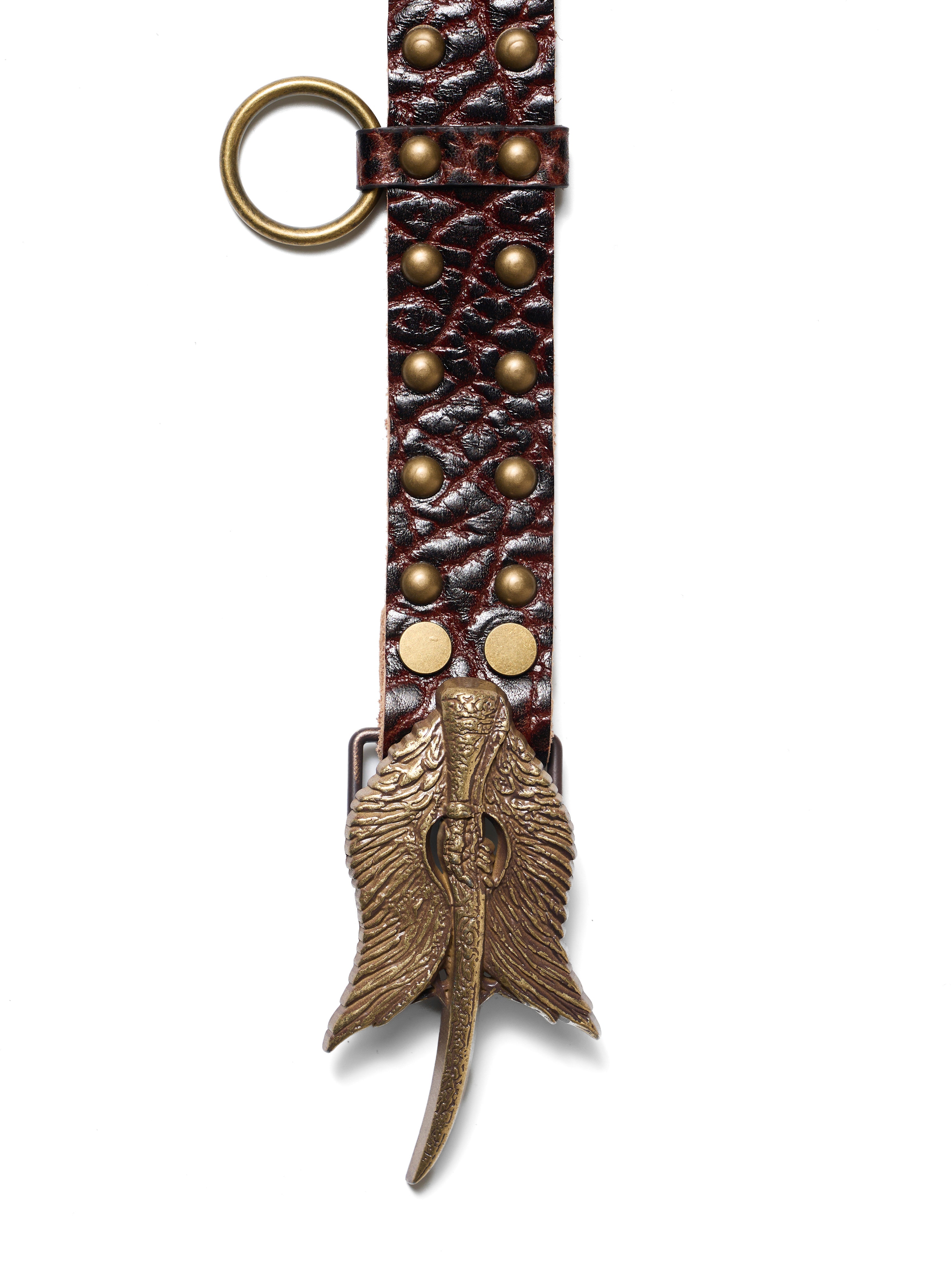 winged sword insignia Belt