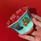 Eternal Cycle Jingdezhen Taoist Ceramic An-Ba-Xian (Dark Eight Immortals) Master Tea Cup
