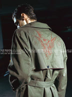 Black Cargo Faux-Leather Vest
