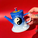 Eternal Cycle Jingdezhen Taoist Cultural Porcelain Tea Pot & Tea Set