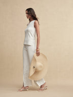 Streamlined Oversized Wide Brim Sun Hat