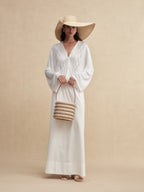 Streamlined Oversized Wide Brim Sun Hat