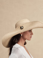 Streamlined Oversized Wide Brim Sun Hat