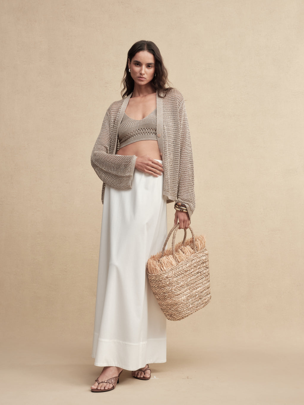 Timeless Capsule Versatile Oversized Long Skirt