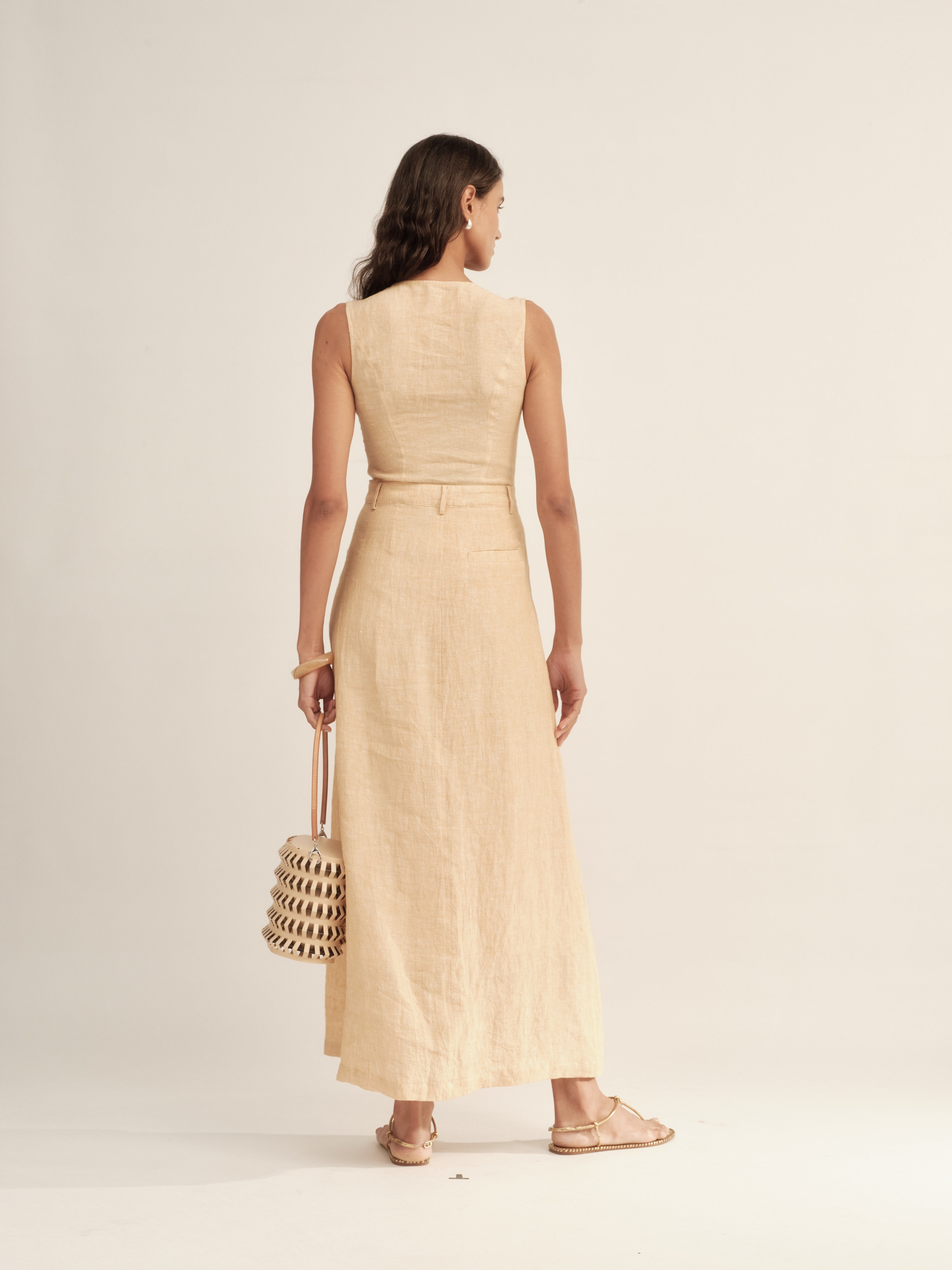 Classic Color-Spun Tank Midi Dress