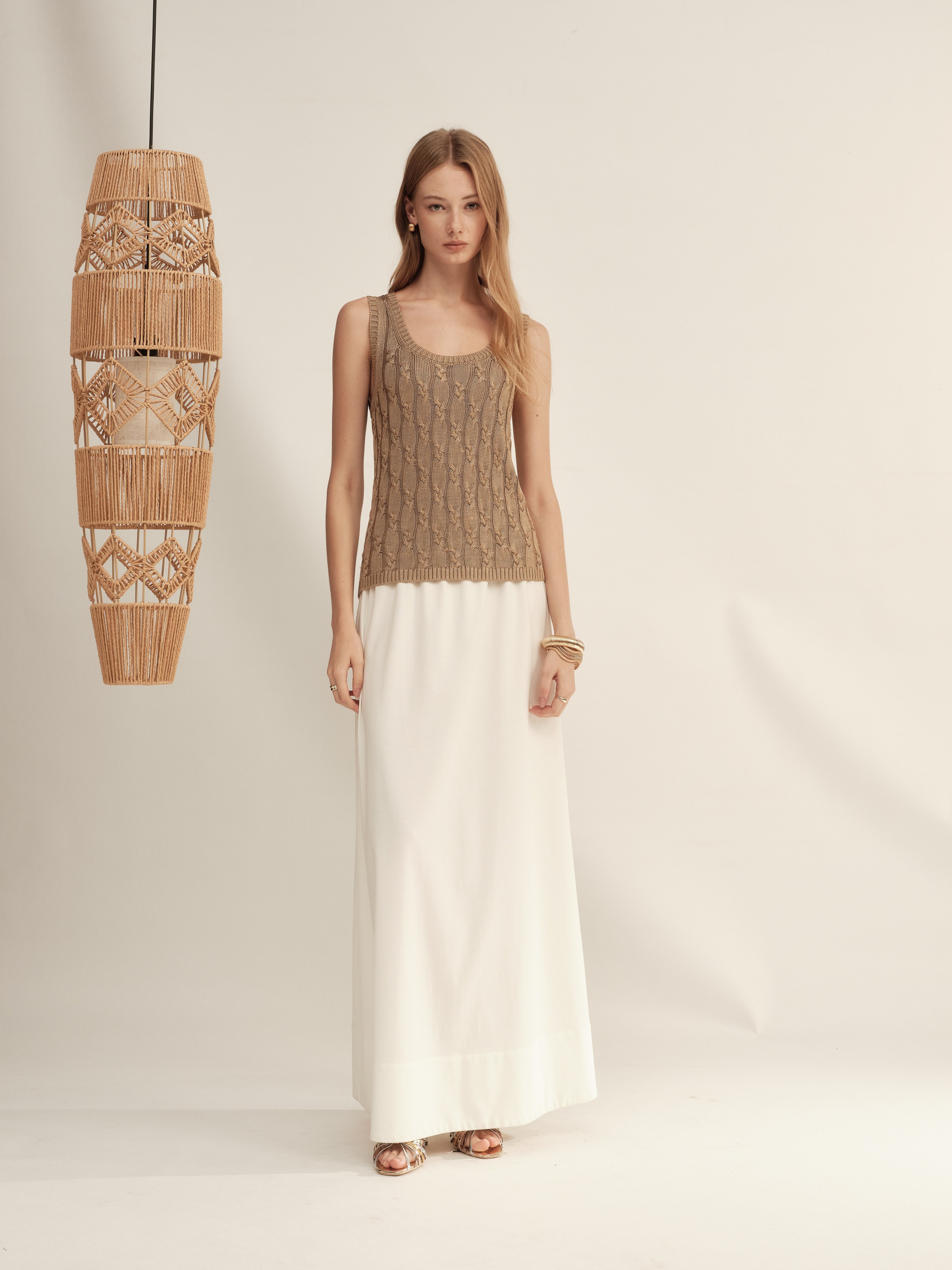 Timeless Capsule Versatile Oversized Long Skirt