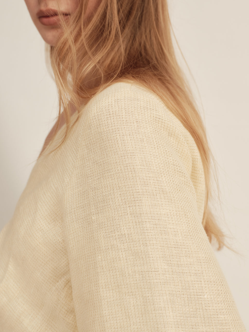 Shimmer Linen Separate Maxi Dress