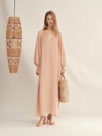 Timeless Capsule Silky Loose-Fit Oversized Maxi Dress