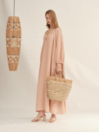 Timeless Capsule Silky Loose-Fit Oversized Maxi Dress
