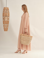 Timeless Capsule Silky Loose-Fit Oversized Maxi Dress