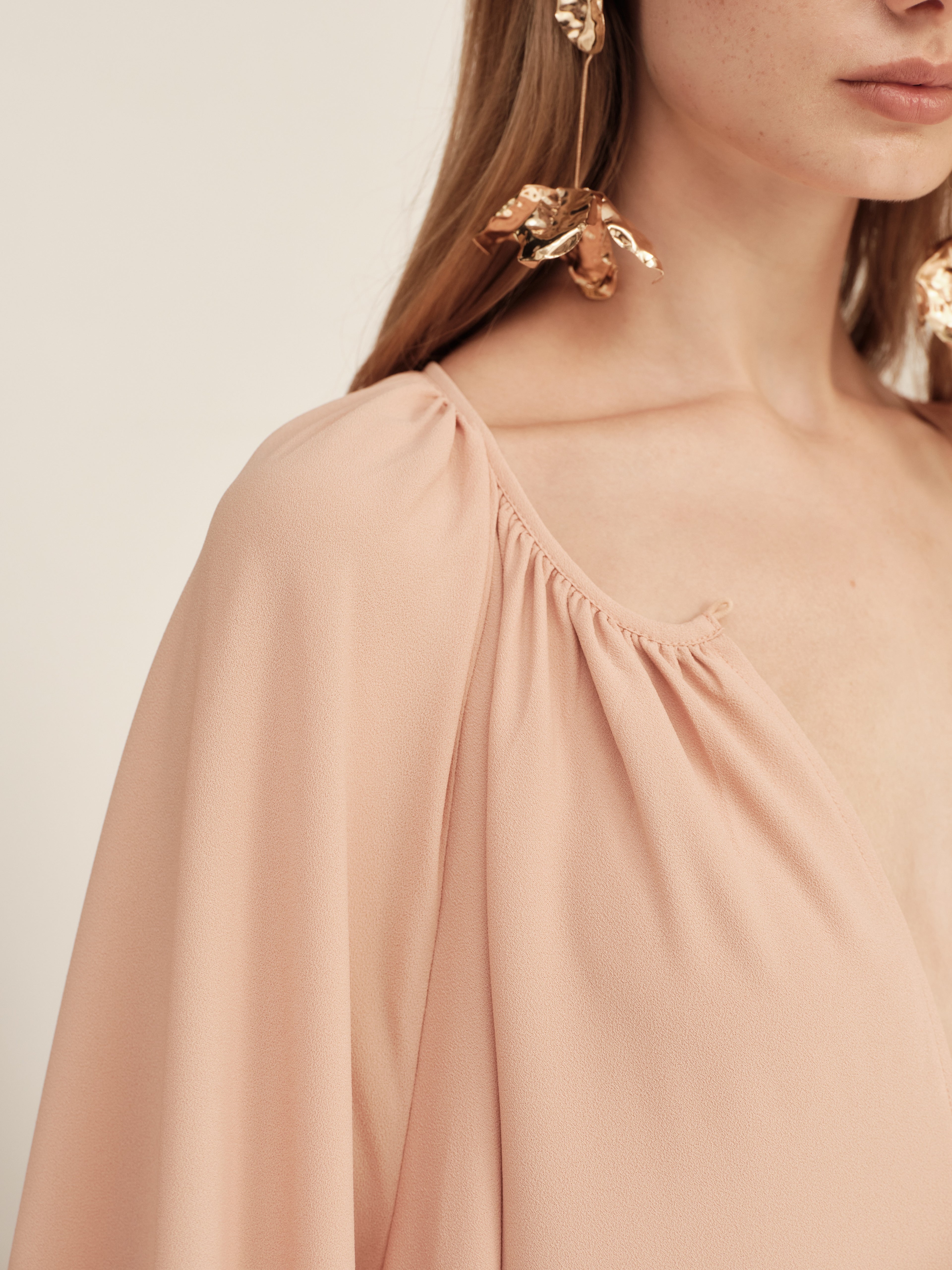 Timeless Capsule Silky Loose-Fit Oversized Maxi Dress