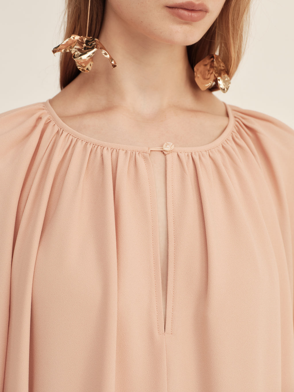 Timeless Capsule Silky Loose-Fit Oversized Maxi Dress